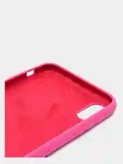 Фуксия чехол для Apple iPhone XS Max силиконовый, 5 цветов
