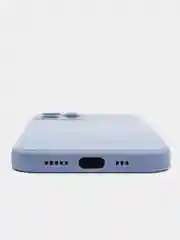 Синий меланж ударопрочный чехол для iPhone 7, 8 Plus, X, XS, XR, 11, 12, 13, 14 Pro Max, mini, айфон, про макс