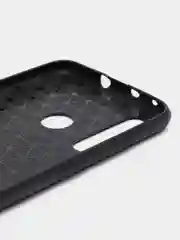 Черный чехол из эко кожи с карманом для карт на Huawei Nova 3 3i 4 5 5i P Smart Plus