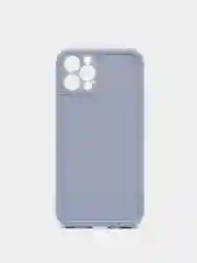 Небесно-голубой силиконовый глянцевый чехол для iPhone 12, 12 Pro, 12 mini, 11, 11 Pro, XR