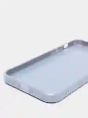 Небесно-голубой силиконовый глянцевый чехол для iPhone 12, 12 Pro, 12 mini, 11, 11 Pro, XR