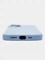 Синий меланж ударопрочный чехол для iPhone 7, 8 Plus, X, XS, XR, 11, 12, 13, 14 Pro Max, mini, айфон, про макс