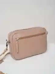 Кремовый сумка baro из натуральной кожи женская