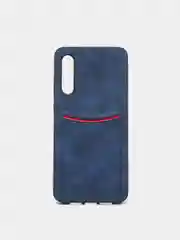 Синий чехол из эко кожи с карманом Xiaomi Redmi K20 Mi 9T 9se CC9 A3 Lite 9 Lite CC9 Pro Note 10