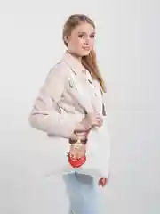 Индиго женская сумка шоппер / пляжная эко сумка