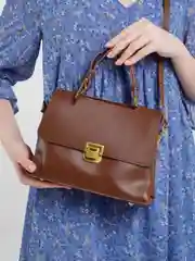 Коричневый сумка женская