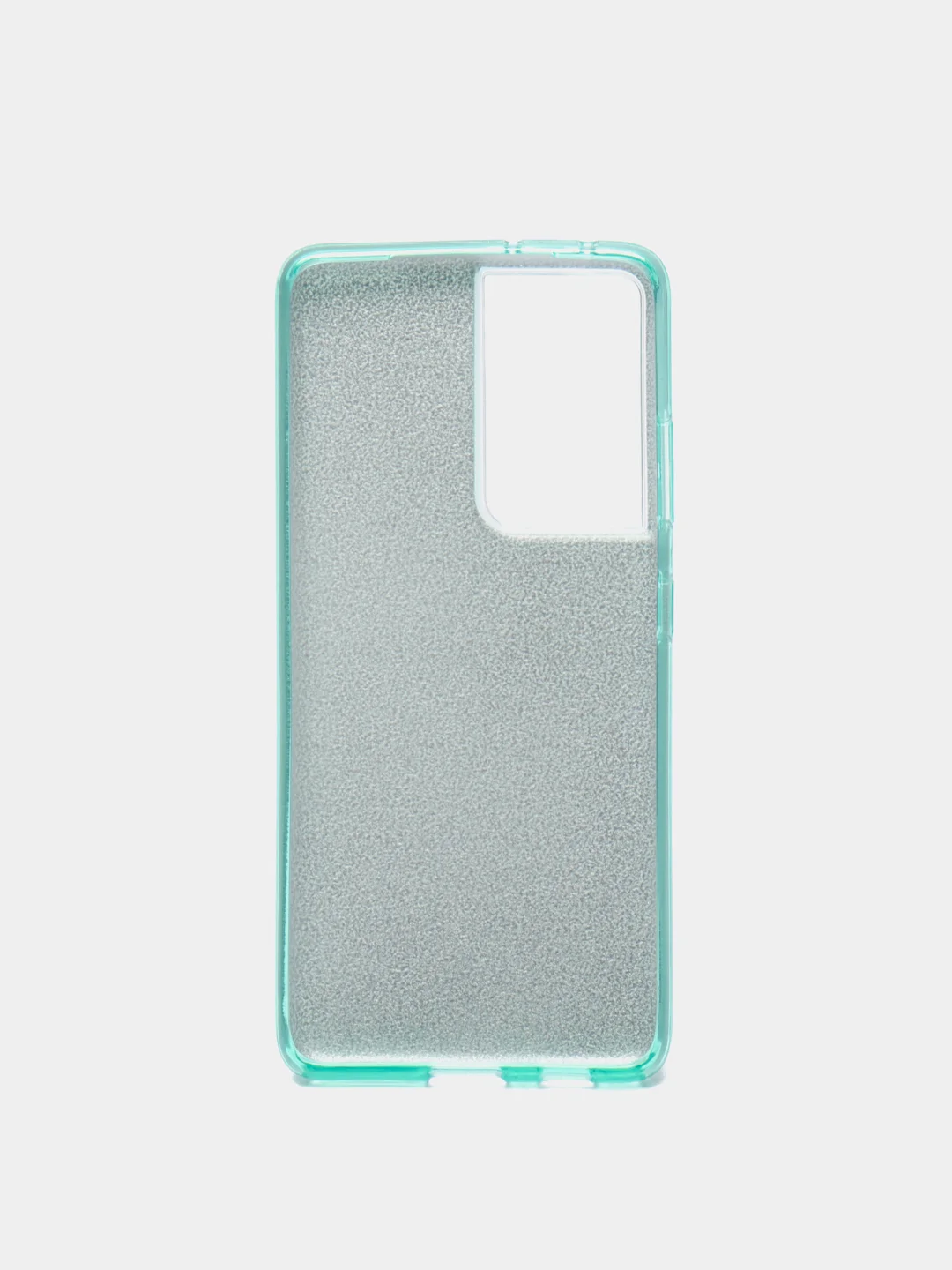 Зеленый чехол Samsung Galaxy S21 Ultra, Самсунг Галакси С21 Ультра, блестящий, сияющий