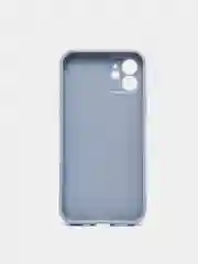 Небесно-голубой силиконовый глянцевый чехол для iPhone 12, 12 Pro, 12 mini, 11, 11 Pro, XR