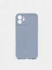 Небесно-голубой силиконовый глянцевый чехол для iPhone 12, 12 Pro, 12 mini, 11, 11 Pro, XR