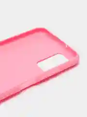 Розовый чехол для Samsung A02S, A03S, A22 цветной