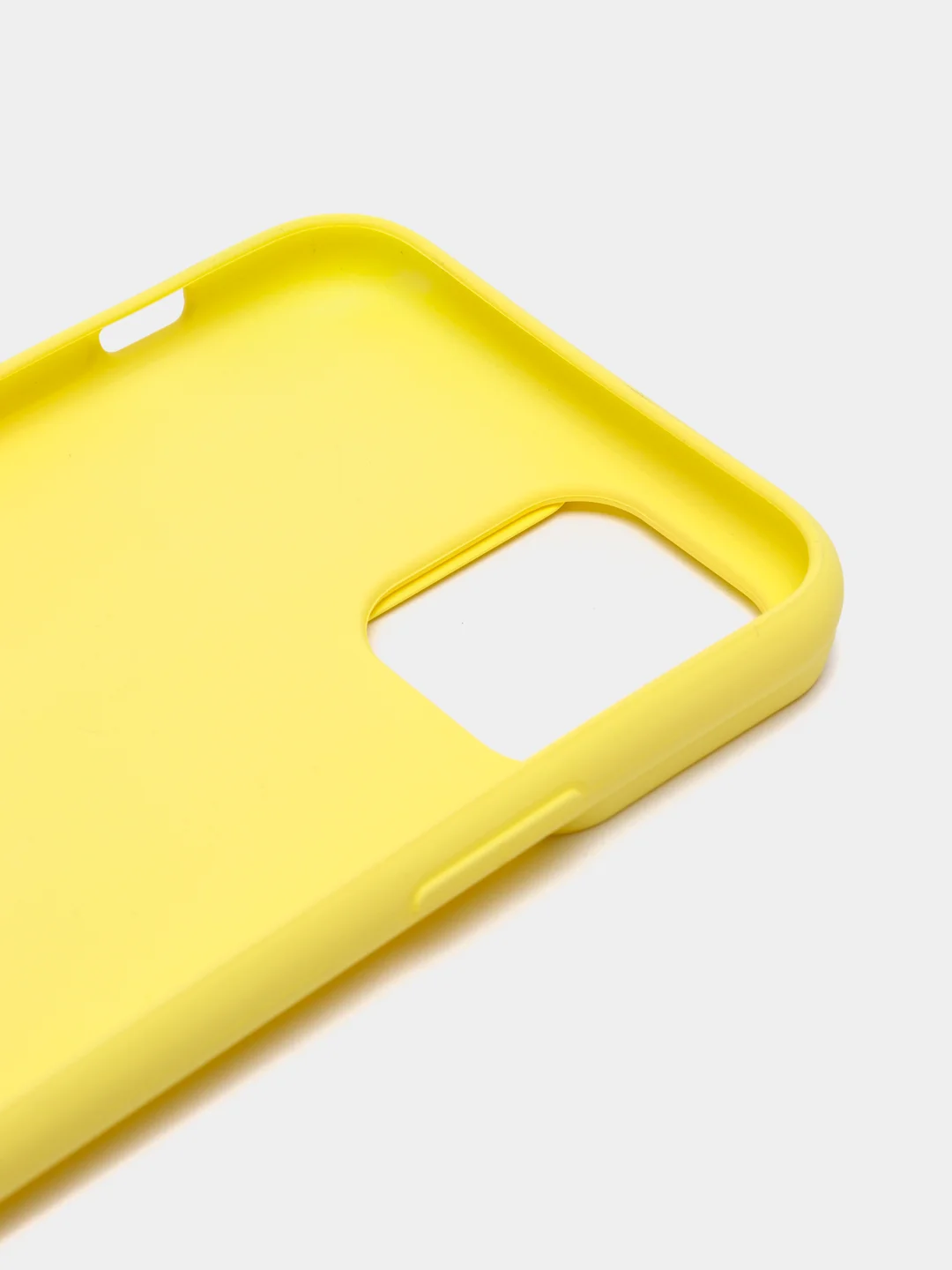 Лимонный чехол с защитой камеры в виде шторки для Apple iPhone 11 / 11 pro