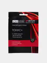 ЮниLook Маска для лица  "Тонус +" с гамамелисом, 25 мл