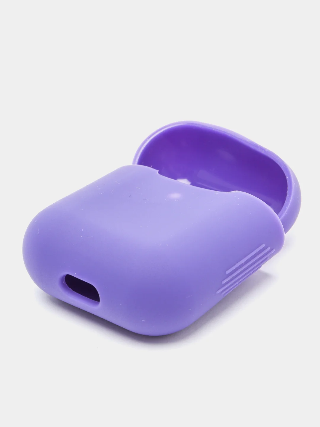 Пурпурный чехол для Airpods 1/2 МоноЛайт