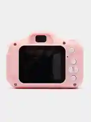 Розовый фотоаппарат детский