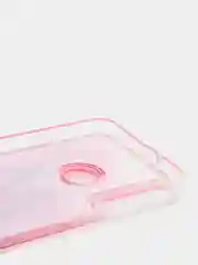 Кремовый чехол Honor 9C / Huawei P40 Lite E, Хонор 9С силиконовый переливающийся жидкий с блестками