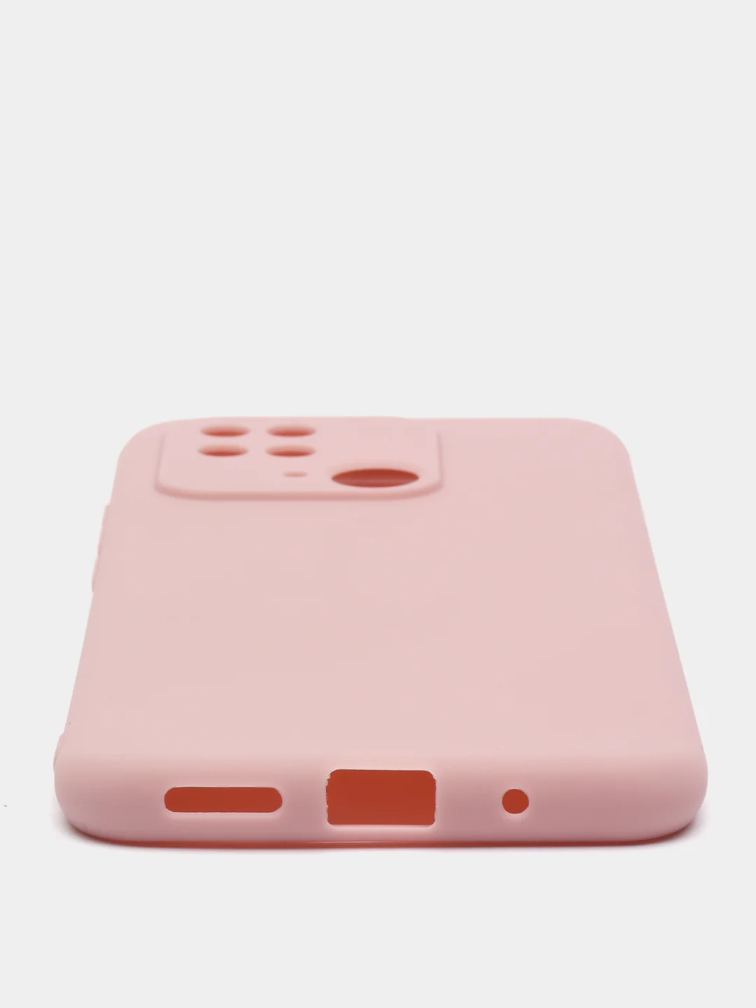 Коралловый меланж чехол Xiaomi Redmi 10C / Poco C40, Сяоми Редми 10С / Поко С40 силиконовый цветной, матовый