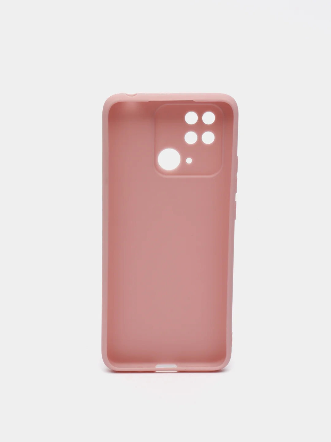 Коралловый меланж чехол Xiaomi Redmi 10C / Poco C40, Сяоми Редми 10С / Поко С40 силиконовый цветной, матовый