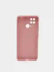 Коралловый меланж чехол Xiaomi Redmi 10C / Poco C40, Сяоми Редми 10С / Поко С40 силиконовый цветной, матовый
