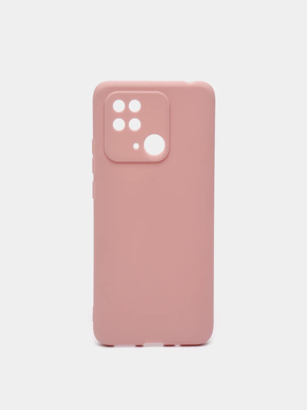 Коралловый меланж чехол Xiaomi Redmi 10C / Poco C40, Сяоми Редми 10С / Поко С40 силиконовый цветной, матовый