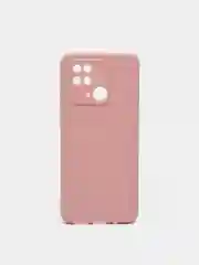 Коралловый меланж чехол Xiaomi Redmi 10C / Poco C40, Сяоми Редми 10С / Поко С40 силиконовый цветной, матовый