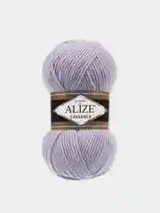Лавандовый пряжа Alize Lanagold 51% Акрил 49% Шерсть 100г 240м (часть 1)