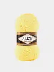 Лимонный пряжа Alize Lanagold 51% Акрил 49% Шерсть 100г 240м (часть 1)