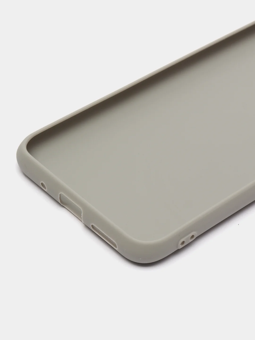 Серый чехол Xiaomi Redmi 10C / Poco C40, Сяоми Редми 10С / Поко С40 силиконовый цветной, матовый