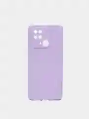 Лавандовый чехол Xiaomi Redmi 10C / Poco C40, Сяоми Редми 10С / Поко С40 силиконовый цветной, матовый