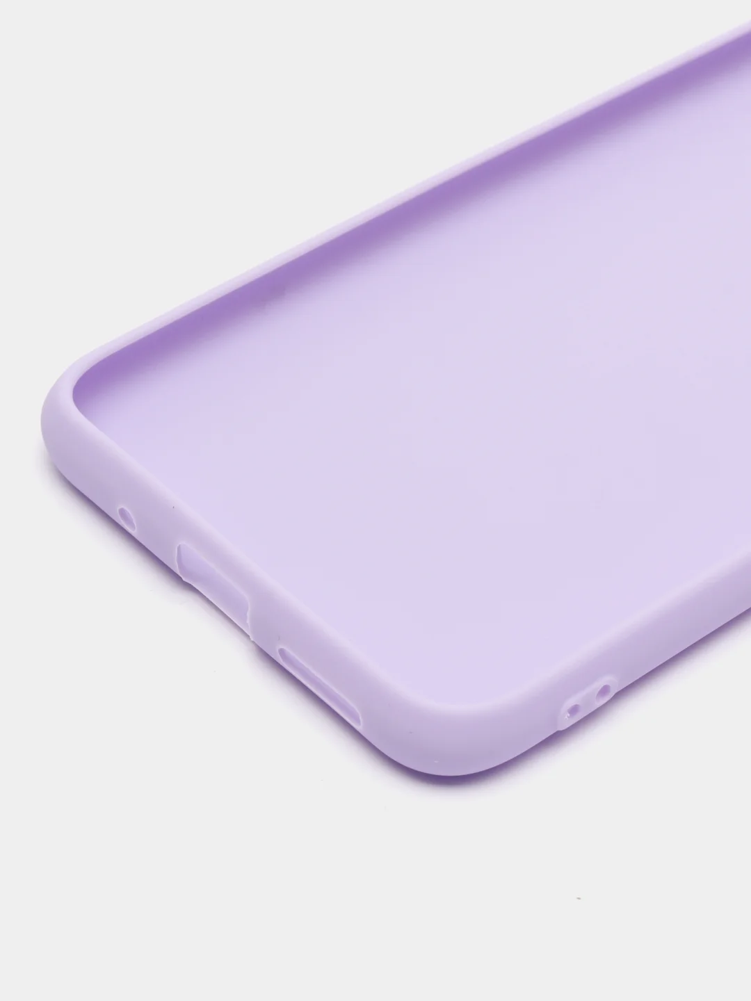 Лавандовый чехол Xiaomi Redmi 10C / Poco C40, Сяоми Редми 10С / Поко С40 силиконовый цветной, матовый