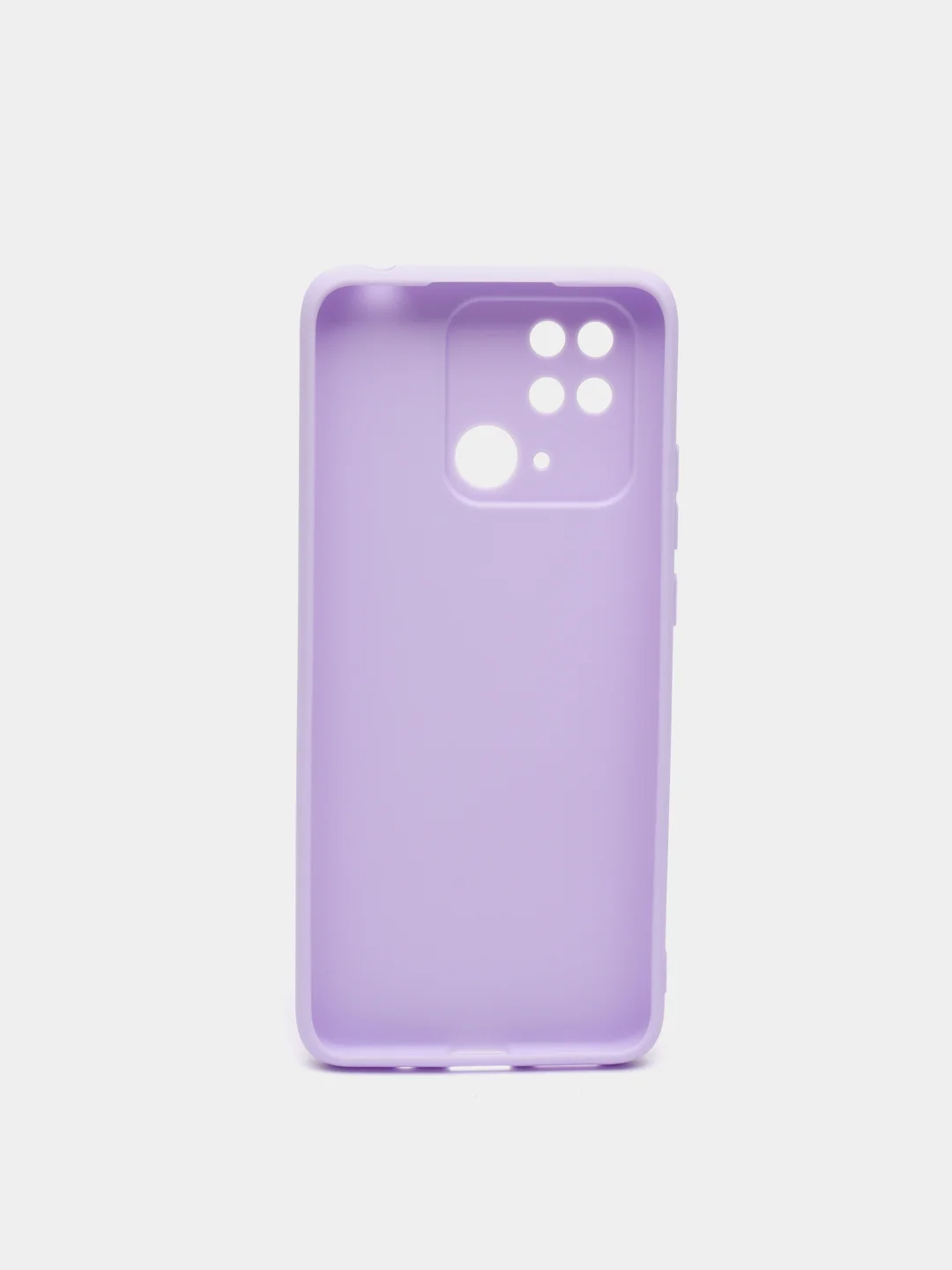 Лавандовый чехол Xiaomi Redmi 10C / Poco C40, Сяоми Редми 10С / Поко С40 силиконовый цветной, матовый