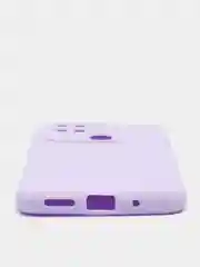 Лавандовый чехол Xiaomi Redmi 10C / Poco C40, Сяоми Редми 10С / Поко С40 силиконовый цветной, матовый