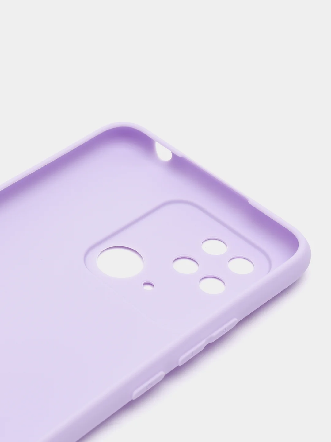 Лавандовый чехол Xiaomi Redmi 10C / Poco C40, Сяоми Редми 10С / Поко С40 силиконовый цветной, матовый