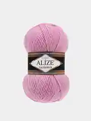 Розовый пряжа Alize Lanagold 51% Акрил 49% Шерсть 100г 240м (часть 1)