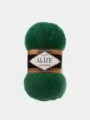 Желтый пряжа Alize Lanagold 51% Акрил 49% Шерсть 100г 240м (часть 1)