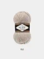 Бежевый пряжа Alize Lanagold 51% Акрил 49% Шерсть 100г 240м (часть 1)