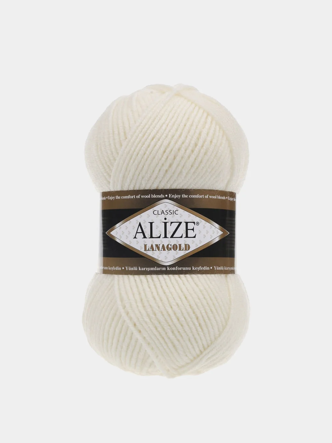 Прозрачный пряжа Alize Lanagold 51% Акрил 49% Шерсть 100г 240м (часть 1)