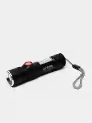 Светодиодный фонарь с зарядкой от USB и боковым стробоскопом