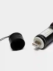 Светодиодный фонарь с зарядкой от USB и боковым стробоскопом