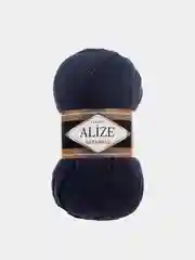 Индиго пряжа Alize Lanagold 51% Акрил 49% Шерсть 100г 240м (часть 1)
