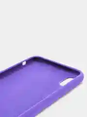 Фиолетовый чехол для Apple iPhone XS Max силиконовый, 5 цветов