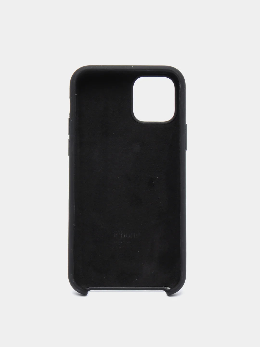 Черный чехол Silicone Case для iPhone 11, 11 PRO, 11 PRO MAX