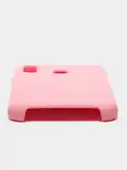 Розовый чехол силиконовый Silicone Cover Case для Samsung Galaxy A6S, M20