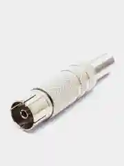 Гнездо антенное на кабель металл винт FD-03150