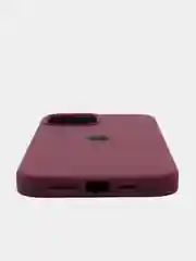 Тёмно-бордовый чехол для iPhone XR, 11, 12, 12 Pro, 12 Pro MAX, 13, 13 Pro, 13 Pro MAX