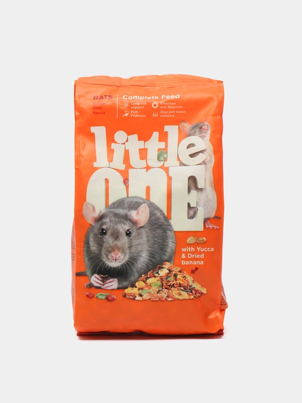 Полноценный сбалансированный корм для крыс Little One 400гр.
