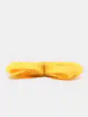 Желтый бант из джута, декоративный