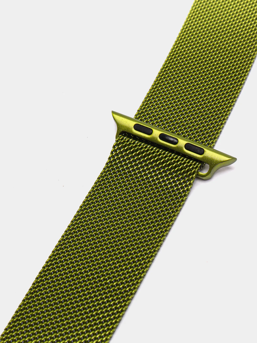 Лайм ремешок для Apple Watch "Миланская петля" 3, 4, 5, 6, 7, SE, металл