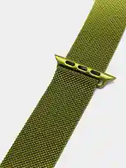 Лайм ремешок для Apple Watch "Миланская петля" 3, 4, 5, 6, 7, SE, металл