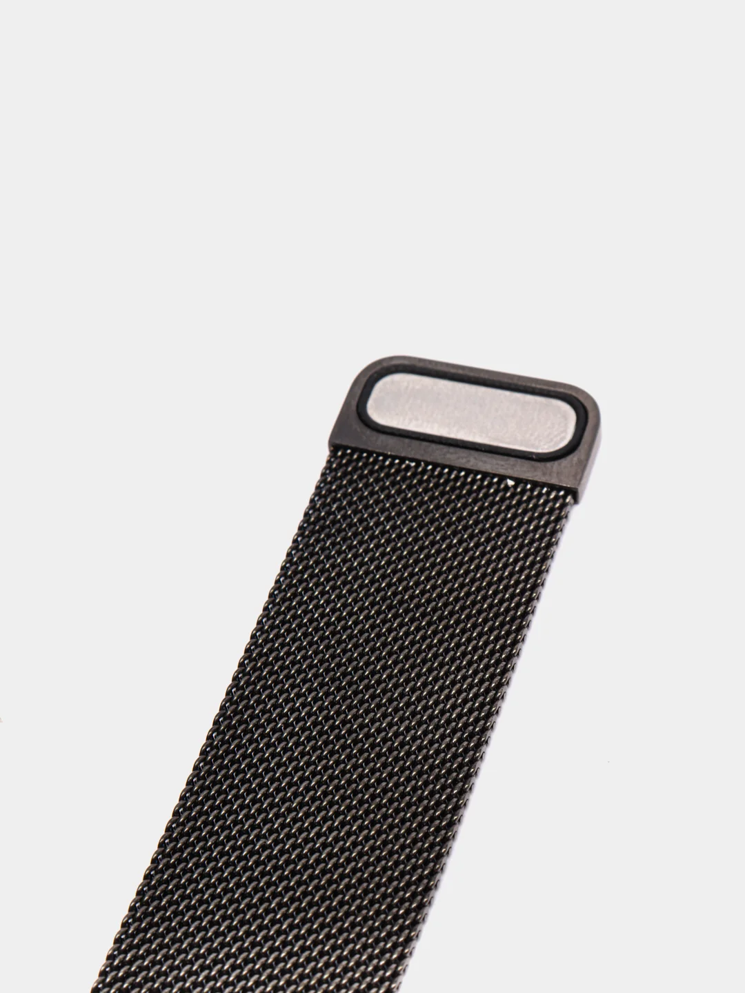 Черный ремешок для Apple Watch "Миланская петля" 3, 4, 5, 6, 7, SE, металл