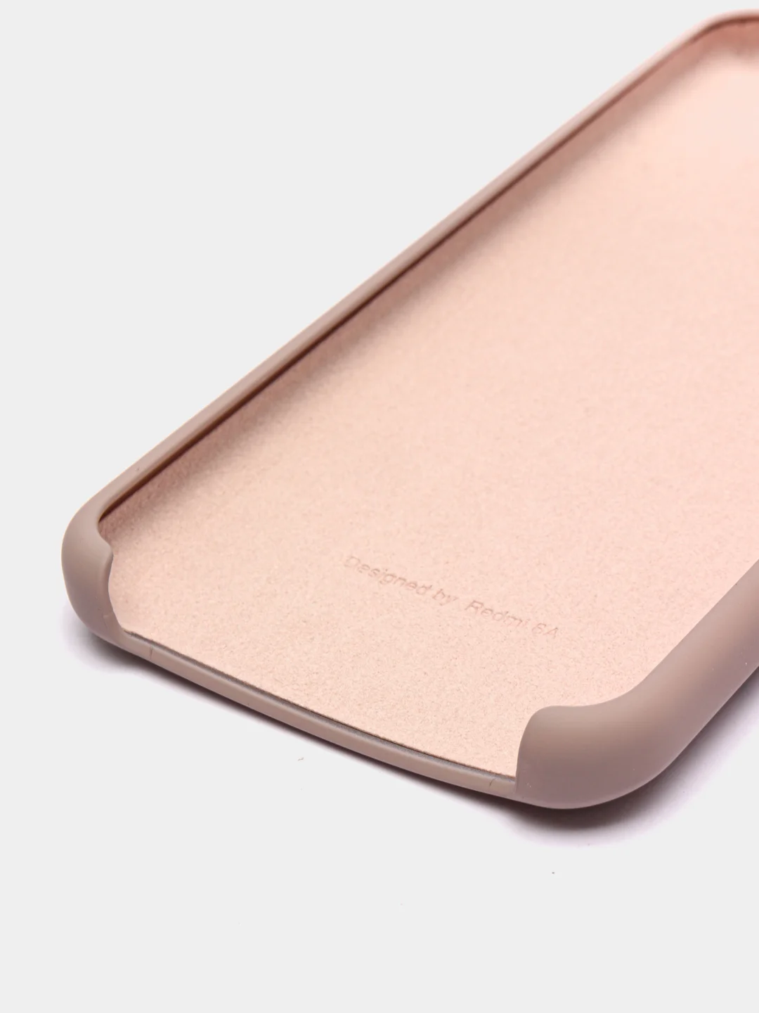 Бежевый чехол для Xiaomi Redmi 8A, silicone case